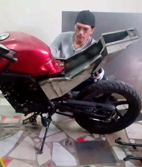 moto honda modificada