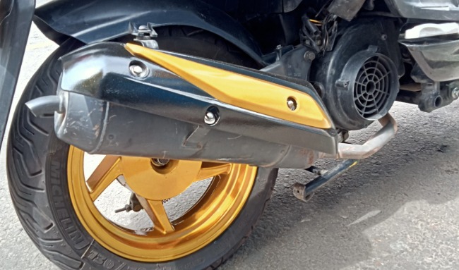 pintura de rines moto