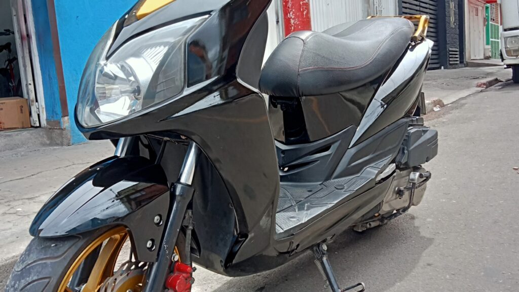 taller de pintura para motos